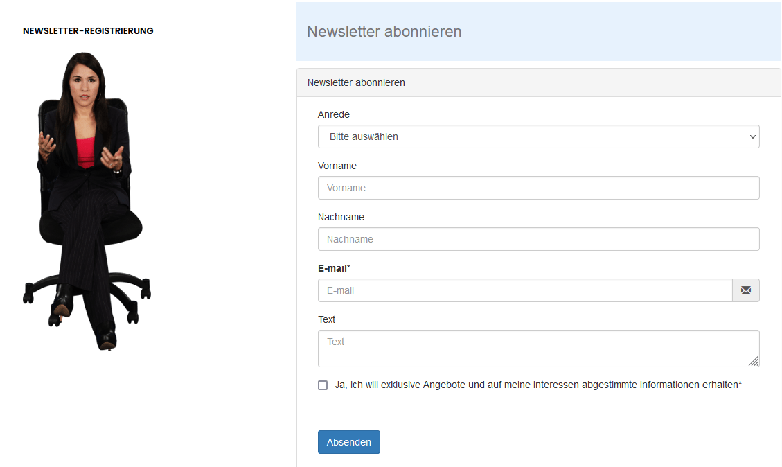 Affiliate-Newsletter-Registrierung in die Homepage einfügen - Erfolg im ...